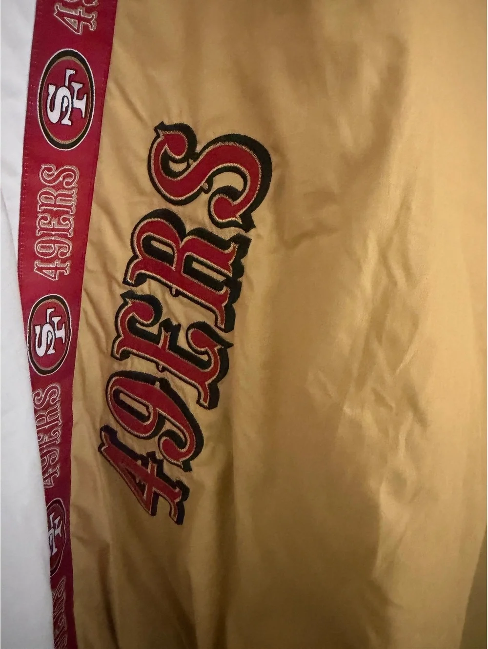 2XL Vintage San Francisco 49ers NFL Colorblock Jacket